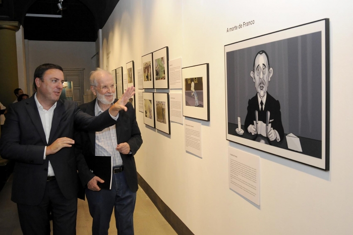 A Deputacion Leva A Cee Unha Exposicion De Caricaturas De Siro Lopez Sobre O 40 Aniversario Da Constitucion 1539603764