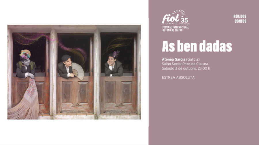 Cartel de As ben dadas, de Atenea García, no FIOT 2026 de Carballo