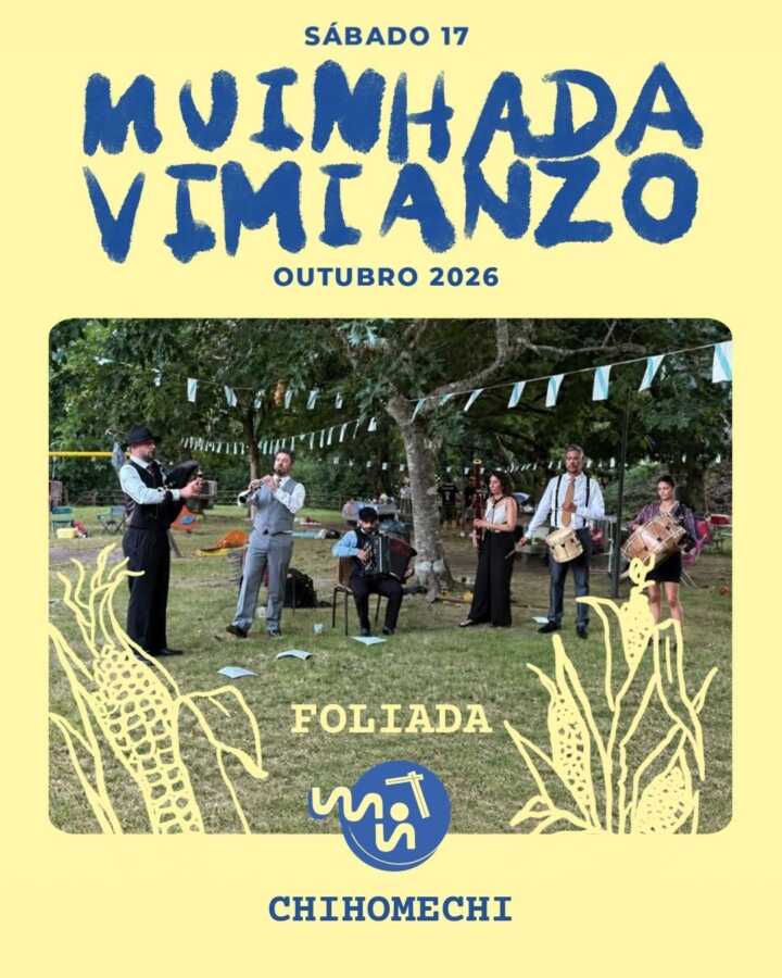Chihomechi na foliada da Muiñada de Vimianzo 2026