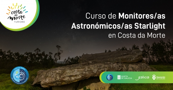 Curso de “Monitores/as Astroturísticos/as Starlight” en Costa da Morte