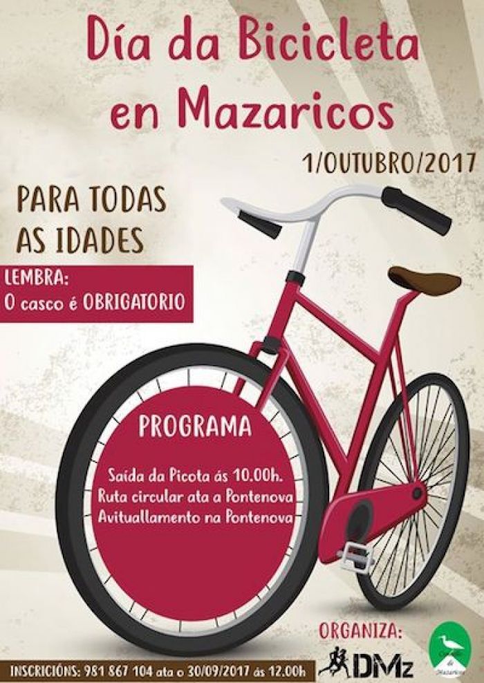 Día de la bicicleta en Mazaricos