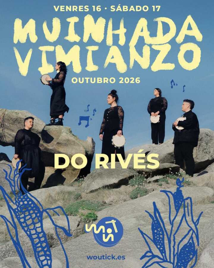 Cartel de Muiñada Vimianzo 2026 con Do Rivés, 16 y 17 de octubre de 2026