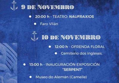 135 anos do afundimento do serpent en camariñas