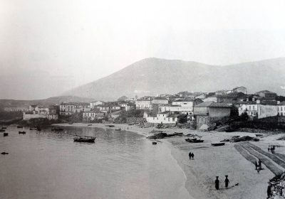 138. A vila de Fisterra nos anos 30 do pasado século (R. Caamaño)