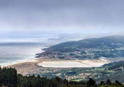 14. Panorámica do espazo natural de Razo Baldaio