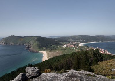 144. Panorámica desde o monte Facho de Fisterra