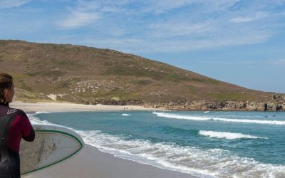 Playa de Soesto (Laxe) donde practicar surf en la Costa da Morte