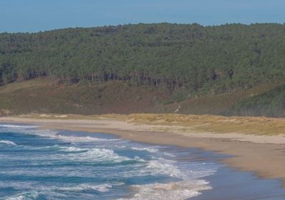 Playa de O Rostro (Fisterra) donde practicar surf en la Costa da Morte