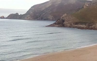 Playa de Mar de Fóra (Fisterra) donde practicar surf en la Costa da Morte