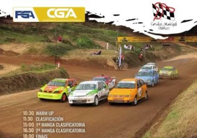 Cartel del 23º Autocross de Carballo, 12 de septiembre de 2026, en el Circuito Municipal de Bértoa