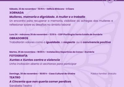 25N 2025 en Dumbría