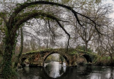35. Ponte Lubián, no límiate dos concellos de Carballo e Coristanco