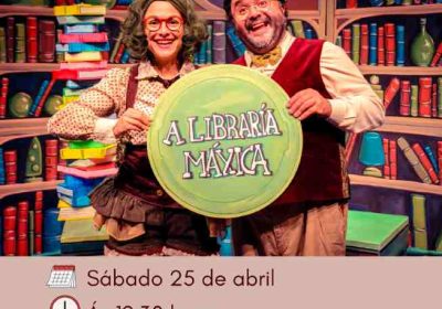 A Libraría Máxica obra teatro en Cee