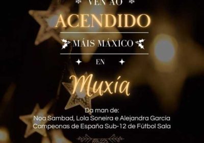 Acendido Navidad 2025 en Muxía