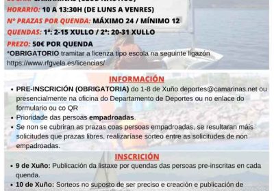 Actividades Acuáticas 2026 en Camariñas