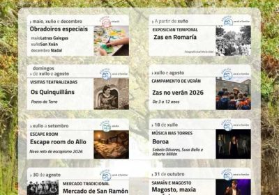 Actividades Culturales 2026 Torres do Allo