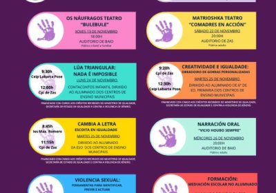 Actos 25N no Concello de Zas