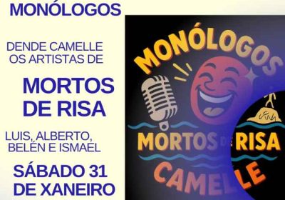 Actuación de Mortos de Risa en Muxía