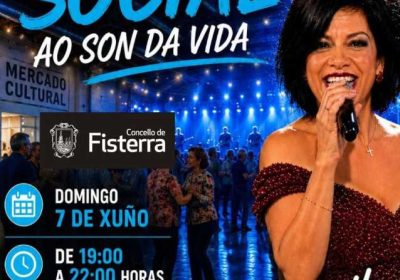 Baile social Ao son da vida en Fisterra