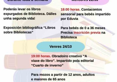 CArtel Semana das Bibliotecas 2025 en Cee
