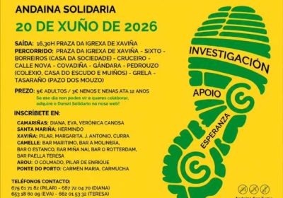 Camariñas en marcha contra el cáncer