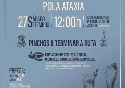 Cartel andaina ataxia camariñas 2025