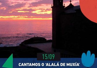 Cartel cantamos o alalá de muxía