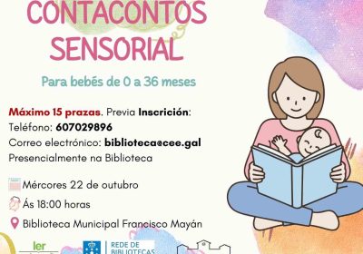 Cartel contacontos sensorial en cee 2025