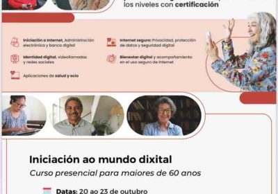 Cartel Curso Internet Muxía 2025