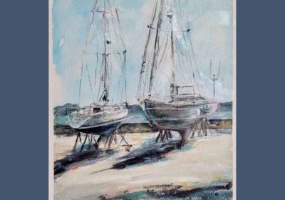 Cartel Exposición Luce_t no Faro Vilán