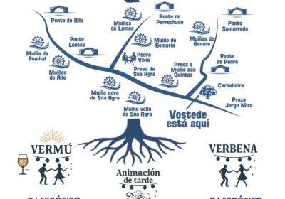 Cartel festa carballeira baio 2025