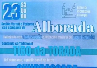 Cartel Festas de San Fins de Cambeda Santa Filomena 2025
