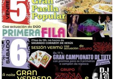 Cartel Festas do Deserto de Cambre 2025 (Malpica)