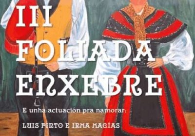 Cartel iii foliada enxebre en cabana de bergantiños 2025