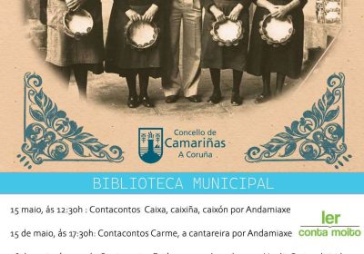 Cartel letras galegas camariñas 2025