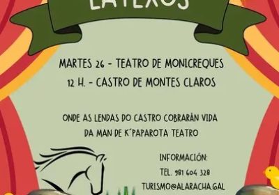 Cartel Obra de Teatro Latexos en A Laracha 2025