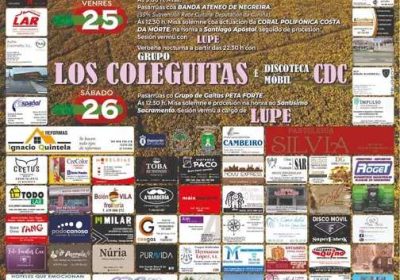 Cartel santiago apostol ameixenda 2025