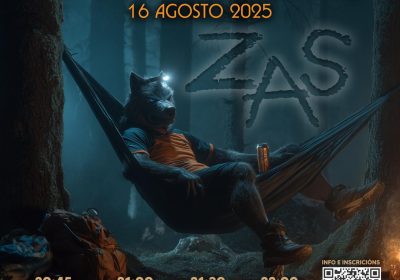 Cartel Trail Nocturno Cova do Lobo en Zas 2025