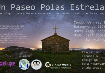 Cartel un paseo polas estrelas en vimianzo 2025