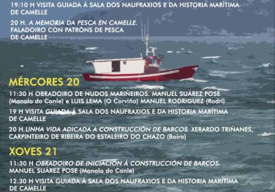 Cartel Vento do Nordés en Camelle