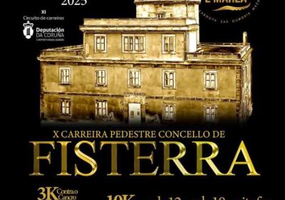 Cartel x carreira pedestre fisterra 2025