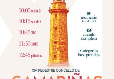 Cartel XIV Carreira Pedestre Camariñas