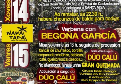 Cartel xv merenda campestre de castrobuxán 2025