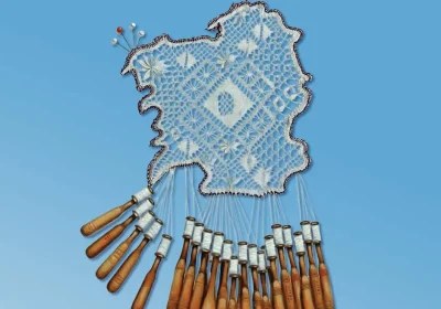 Cartel XXXV Mostra do Encaixe de Camarinas