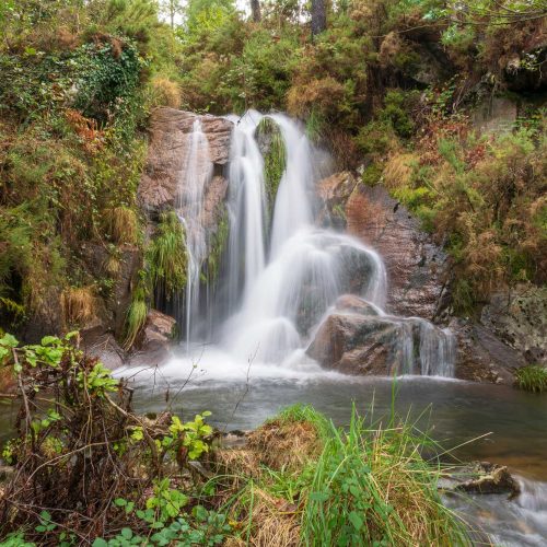 Cascada De Budian En Zas