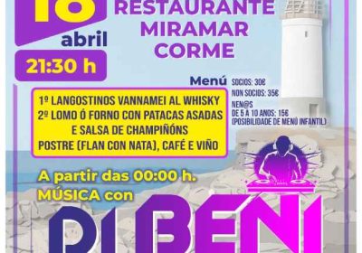 Cea Anual 2026 da Asociación San Adrián de Corme