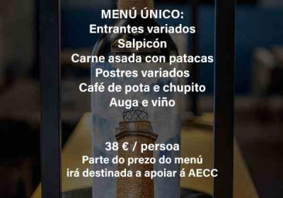Cena solidaria portiño en boca 2025