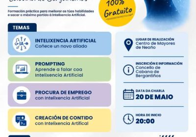 Charlas formativas en Inteligencia Artificial en Cabana de Bergantiños