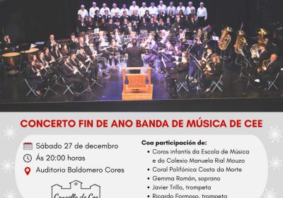 Concerto Fin de Ano Banda de Música de Cee