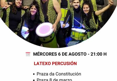 Concerto latexo percusión en cee 2025